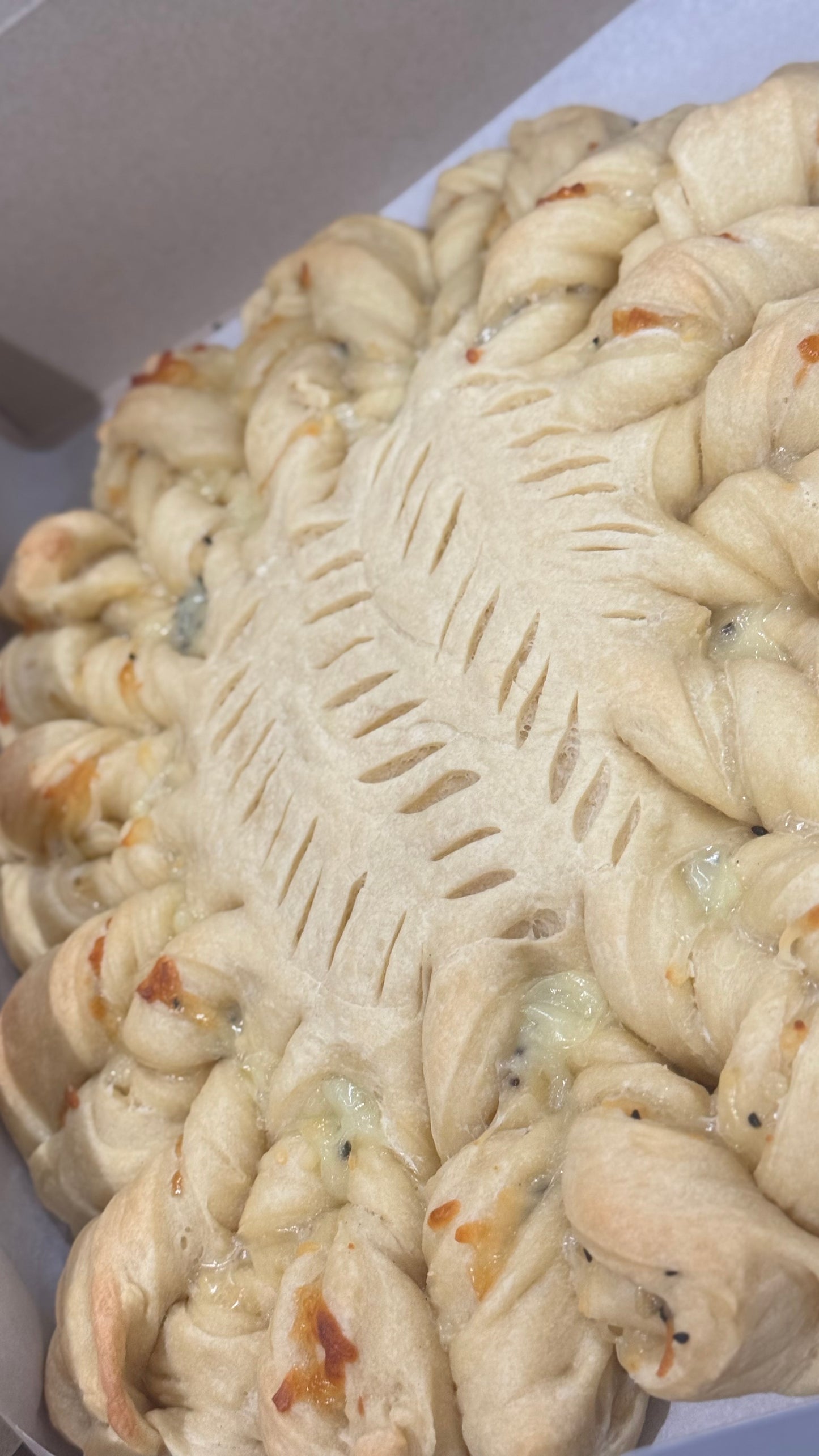 Cheese & Caraway Sourdough Flatbread